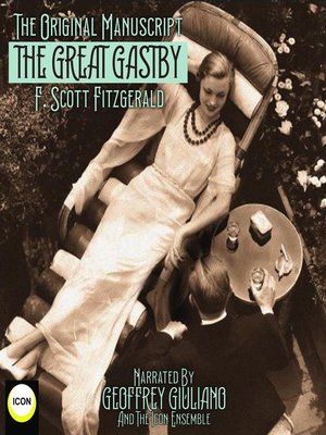 cover image of The Original Manuscript the Great Gatsby